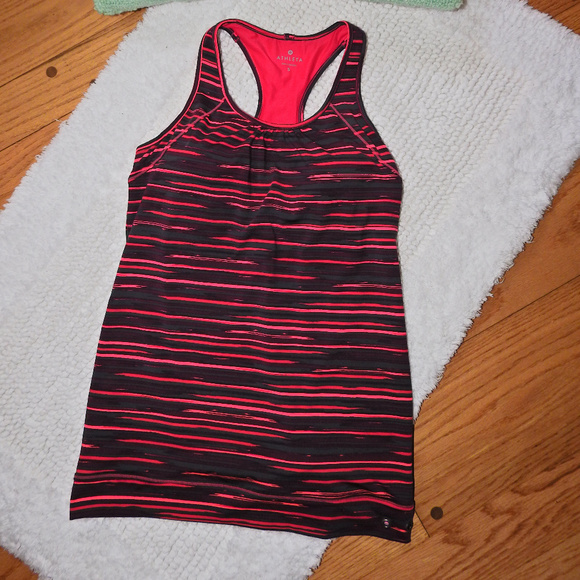 Athleta Striped Small Top - Picture 1 of 4